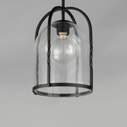 Maxim 30194CDBK Foundry 1 Light Pendant | Black