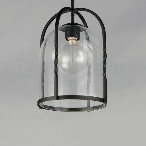 Maxim 30194CDBK Foundry 1 Light Pendant | Black