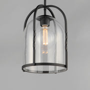 Maxim 30194CDBK Foundry 1 Light Pendant | Black