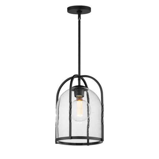 Maxim 30194CDBK Foundry 1 Light Pendant | Black