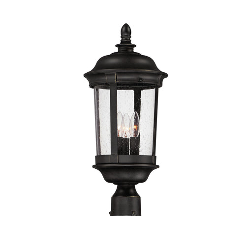 Maxim 3021CDBZ Dover Cast 3 Light Outdoor Pole/Post Lantern | Bronze