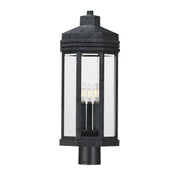 Maxim 30220CLBKP Wright 3 Light Outdoor Post | Black Patina
