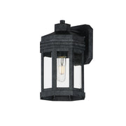 Maxim 30221CLBKP Wright 1 Light Outdoor Small Wall Sconce | Black Patina