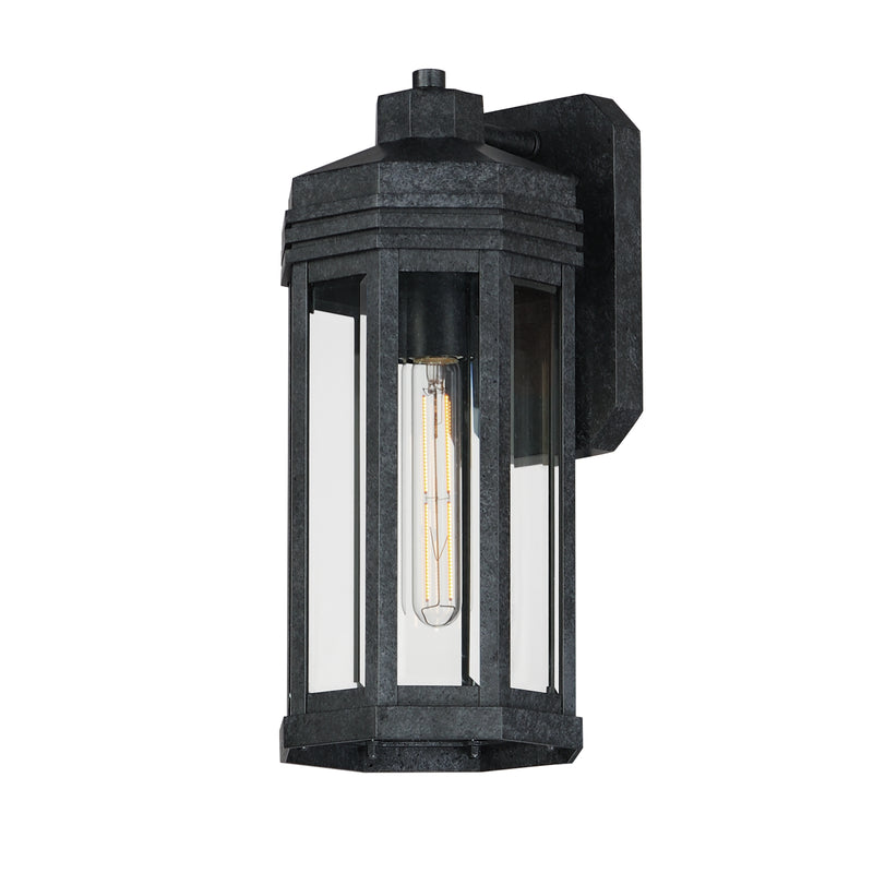Maxim 30222CLBKP Wright 1 Light Outdoor Wall Sconce | Black Patina