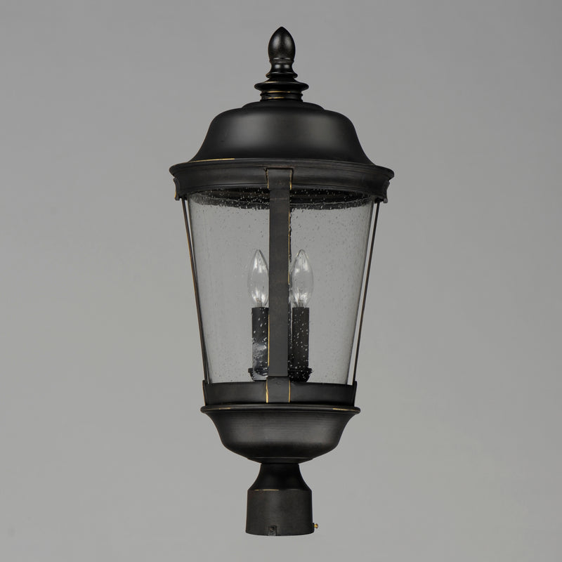 Maxim 3022CDBZ Dover Cast 3 Light Outdoor Pole/Post Lantern | Bronze