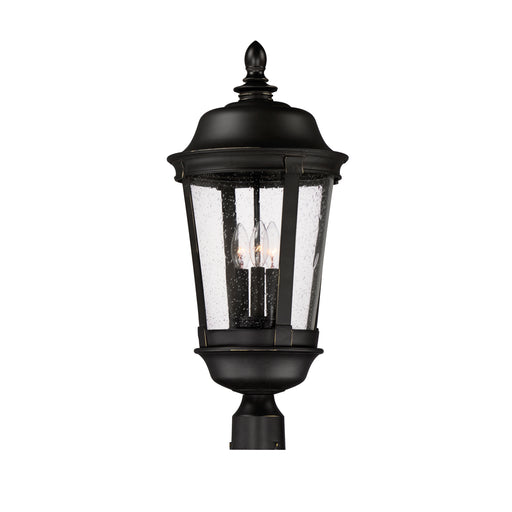 Maxim 3022CDBZ Dover Cast 3 Light Outdoor Pole/Post Lantern | Bronze