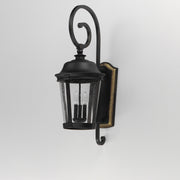 Maxim 3025CDBZ Dover Cast 3 Light Outdoor Wall Lantern | Bronze