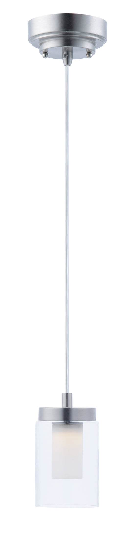 Maxim 30260CLFTSN Mod 1 Light LED Mini Pendant | Satin Nickel
