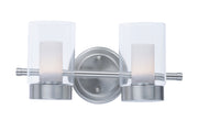 Maxim 30262CLFTSN Mod 2 Light LED Vanity | Satin Nickel