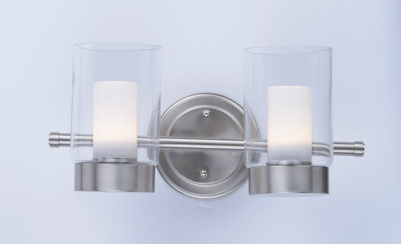 Maxim 30262CLFTSN Mod 2 Light LED Vanity | Satin Nickel