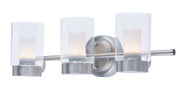 Maxim 30263CLFTSN Mod 3 Light LED Vanity | Satin Nickel