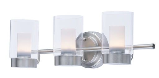 Maxim 30263CLFTSN Mod 3 Light LED Vanity | Satin Nickel