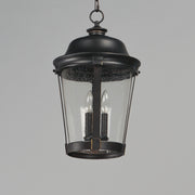 Maxim 3029CDBZ Dover Cast 3 Light Outdoor Hanging Lantern | Bronze