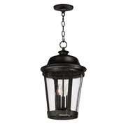 Maxim 3029CDBZ Dover Cast 3 Light Outdoor Hanging Lantern | Bronze