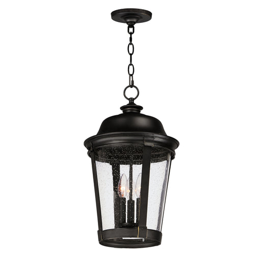Maxim 3029CDBZ Dover Cast 3 Light Outdoor Hanging Lantern | Bronze