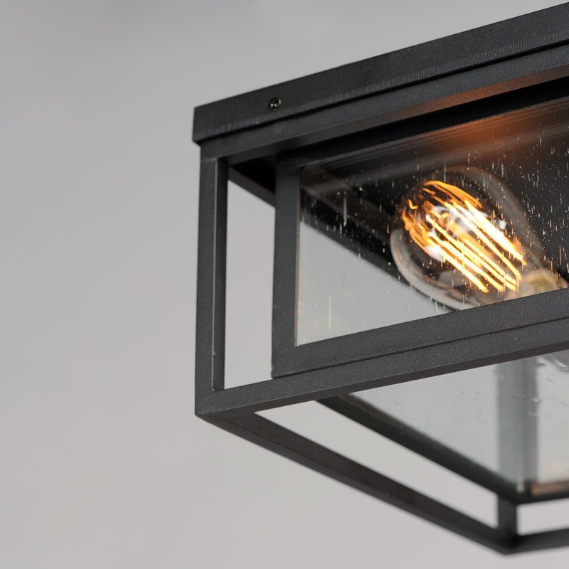 Maxim 3031CDBK Cabana 2 Light Flush Mount | Black