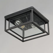 Maxim 3031CDBK Cabana 2 Light Flush Mount | Black