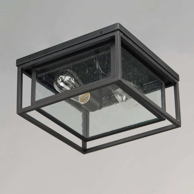 Maxim 3031CDBK Cabana 2 Light Flush Mount | Black