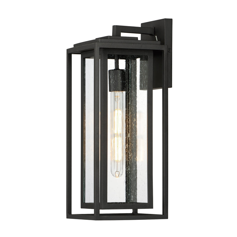 Maxim 3035CDBK Cabana 1 Light Large Outdoor Sconce | Black