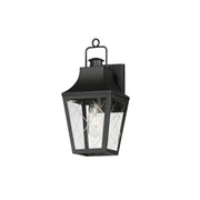 Maxim 30361CLBK Storybook 1 Light Outdoor Small Wall Sconce | Black