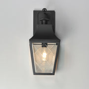 Maxim 30362CLBK Storybook 1 Light Outdoor Wall Sconce | Black