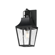 Maxim 30362CLBK Storybook 1 Light Outdoor Wall Sconce | Black