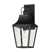 Maxim 30363CLBK Storybook 1 Light Outdoor Large Wall Sconce | Black