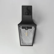 Maxim 30363CLBK Storybook 1 Light Outdoor Large Wall Sconce | Black