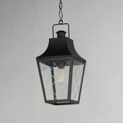 Maxim 30369CLBK Storybook 1 Light Outdoor Pendant | Black