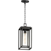 Maxim 3039CDBK Cabana 1 Light Outdoor Hanging Pendant | Black