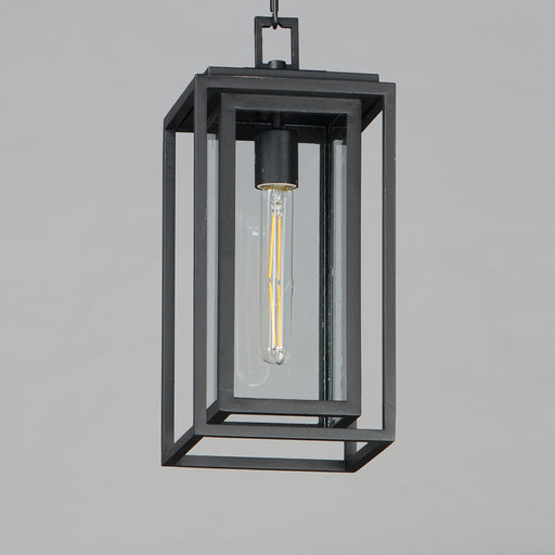 Maxim 3039CDBK Cabana 1 Light Outdoor Hanging Pendant | Black