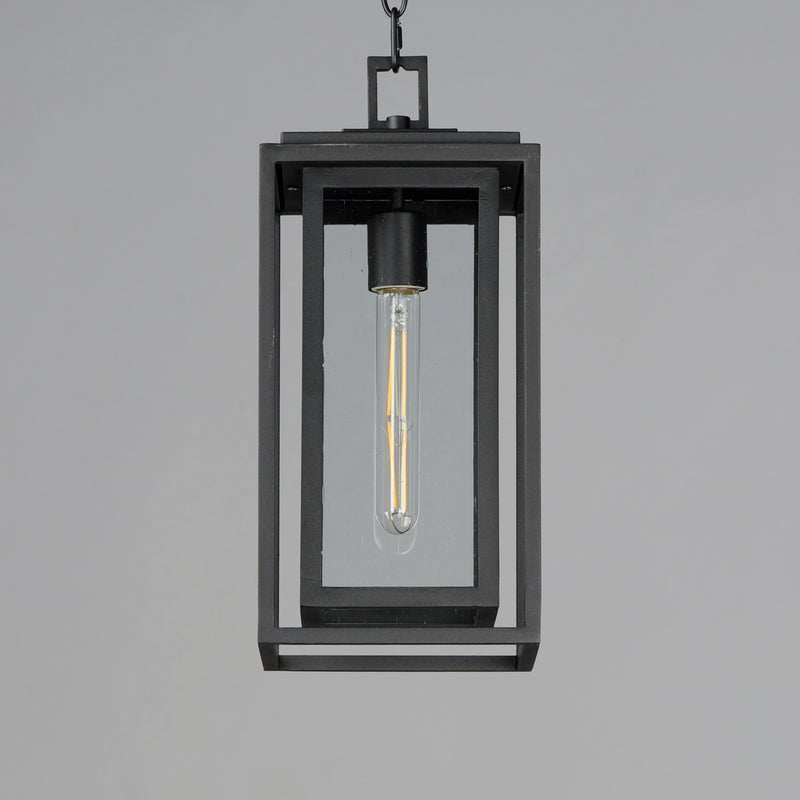 Maxim 3039CDBK Cabana 1 Light Outdoor Hanging Pendant | Black