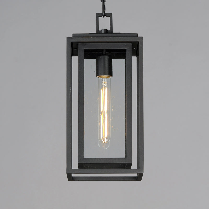 Maxim 3039CDBK Cabana 1 Light Outdoor Hanging Pendant | Black