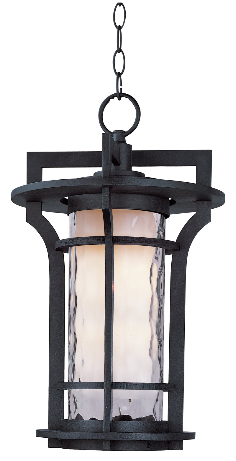 Maxim 30488WGBO Oakville 1 Light Outdoor Hanging Lantern | Black Oxide