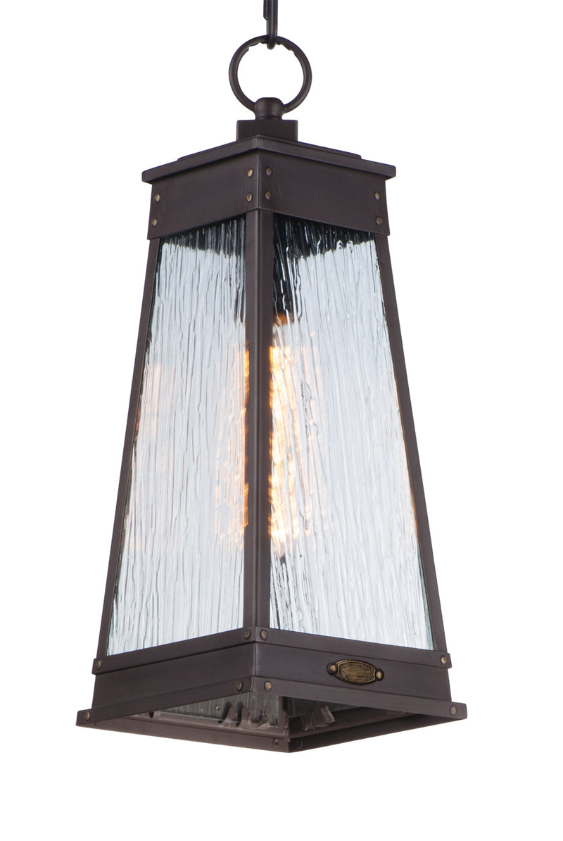 Maxim 3049RPOLB Schooner 1 Light Outdoor Pendant | Olde Brass