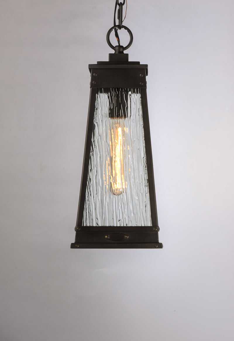 Maxim 3049RPOLB Schooner 1 Light Outdoor Pendant | Olde Brass