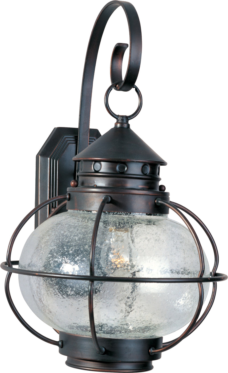 Maxim 30503CDOI Portsmouth 1 Light Outdoor Wall Lantern | Oil Rubbed Bronze