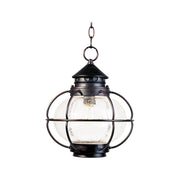 Maxim 30506CDOI Portsmouth 1 Light Outdoor Hanging Lantern | Oil Rubbed Bronze
