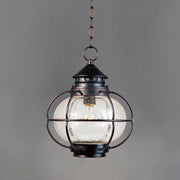 Maxim 30506CDOI Portsmouth 1 Light Outdoor Hanging Lantern | Oil Rubbed Bronze