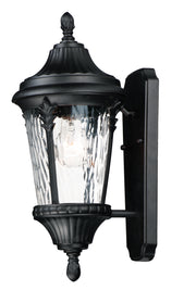 Maxim 3053WGBK Sentry 1 Light Outdoor Wall Sconce | Black