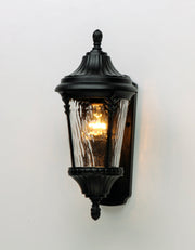 Maxim 3053WGBK Sentry 1 Light Outdoor Wall Sconce | Black