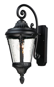 Maxim 3054WGBK Sentry 1 Light Outdoor Wall Sconce | Black