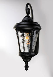 Maxim 3054WGBK Sentry 1 Light Outdoor Wall Sconce | Black