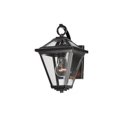 Maxim 30562CLBK Prism 12" Outdoor Wall Sconce | Black