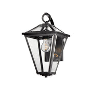 Maxim 30564CLBK Prism 16" Outdoor Wall Sconce | Black