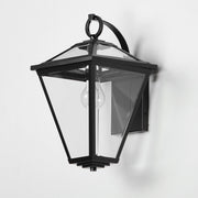 Maxim 30564CLBK Prism 16" Outdoor Wall Sconce | Black