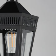 Maxim 30590CLBK Oxford Outdoor 1 Light Post | Black