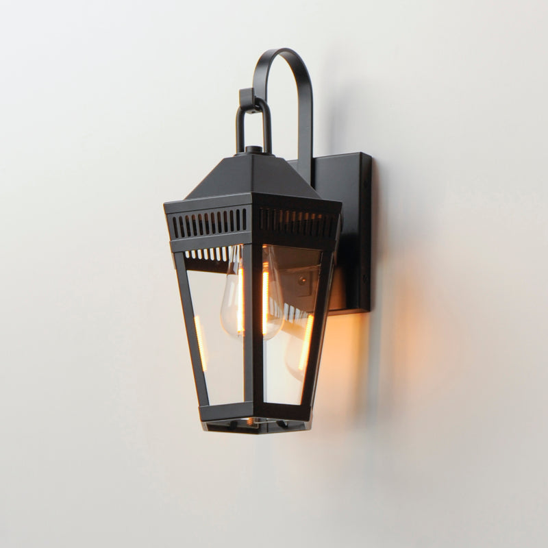 Maxim 30591CLBK Oxford Outdoor 1 Light Wall Sconce | Black