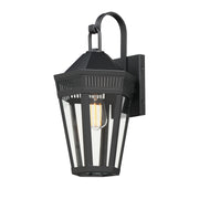 Maxim 30592CLBK Oxford Outdoor 1 Light Wall Sconce Large | Black