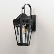 Maxim 30592CLBK Oxford Outdoor 1 Light Wall Sconce Large | Black